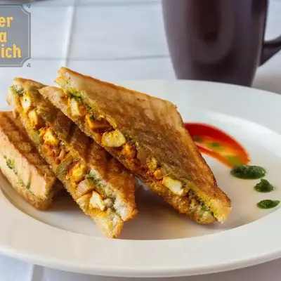 KADAI PANEER CHEESE SANDWICH